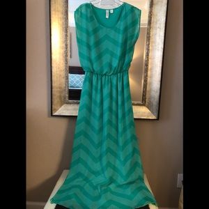 Chevron Boutique Maxi Dress